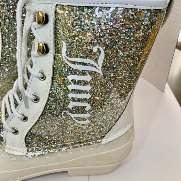 Juicy couture rain boots size 10 New - Picture 7 of 9